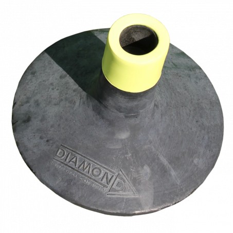 Diamond Rubber Pole Base