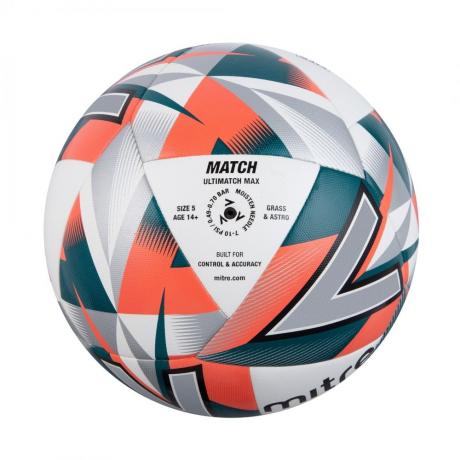 Mitre Ultimatch Max Football White Detail