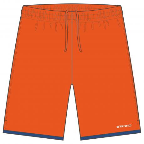 Stanno Ladies Aultius Shorts Orange/Bright Navy