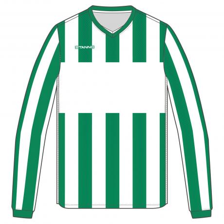 Stanno Aspire Long Sleeve Jersey Green/White
