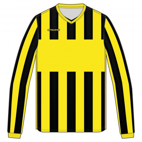 Stanno Aspire Long Sleeve Jersey Yellow/Black