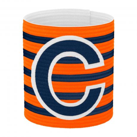 Adjustable Captains Armband Navy/Orange