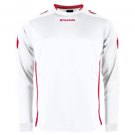Stanno Drive Long Sleeve Jersey White/Red