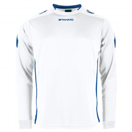 Stanno Drive Long Sleeve Jersey White/Royal