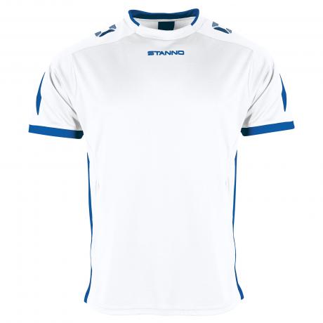 Stanno Drive Short Sleeve Jersey White/Royal