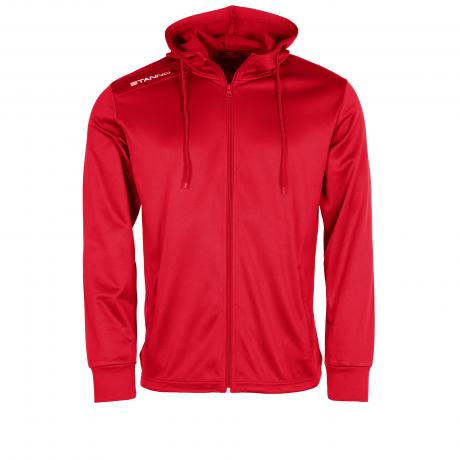 Stanno Field Hooded Jacket Red