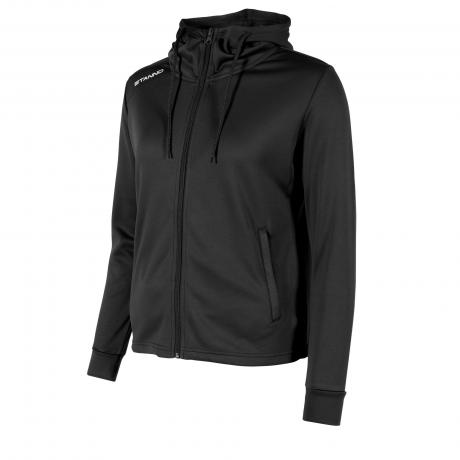 Stanno Field Ladies Hooded Jacket Black