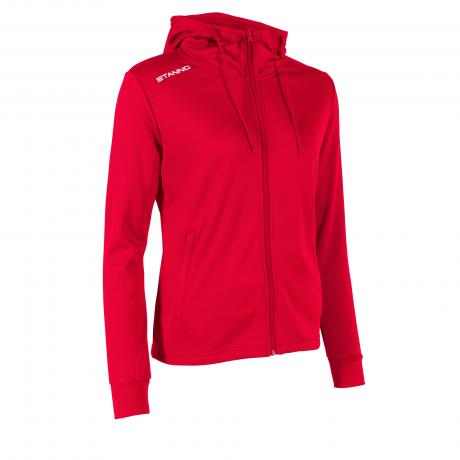 Stanno Field Ladies Hooded Jacket Red