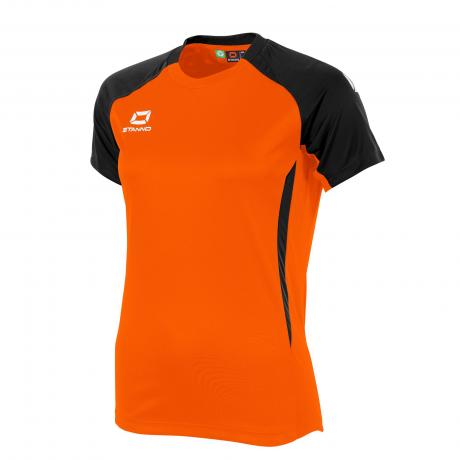 Stanno Stadio Shirt Ladies Orange/Black