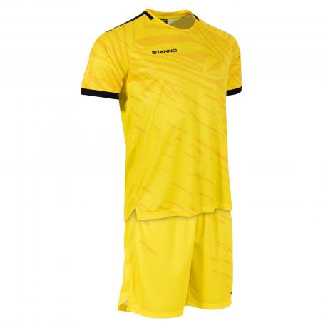 Stanno Trick Short Sleeve Goalkeeper Set Yellow